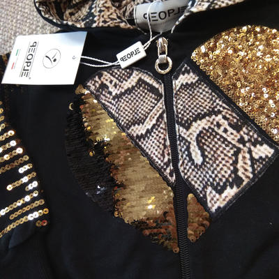 DÍVČÍ MIKINA 20387 Tellini S.R.L. Velkoobchodní oblečení