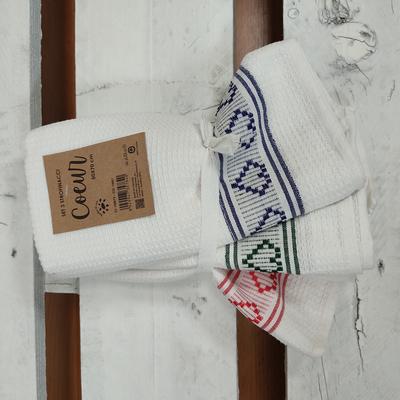 COEUR 3-PIECE TEA TOWEL SET Tellini S.r.l. Wholesale Clothing