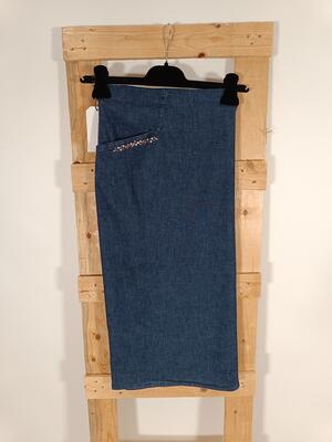 WOMEN'S SHAPED JEANS SKIRT 31/23 Tellini S.r.l. Wholesale Clothing