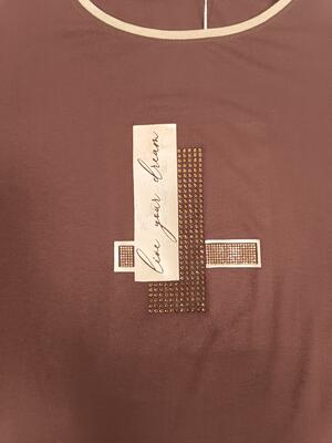 TSHIRT CONFORMATA DONNA M/M 825/ST25617 Tellini S.r.l. Ingrosso Abbigliamento