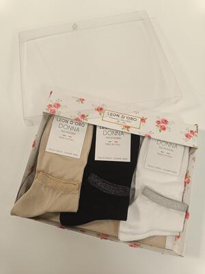 WOMEN'S SHORT SOCKS 540 LAILA Tellini S.r.l. Wholesale Clothing