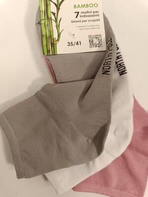 TRIS CALZINO QUARTER DONNA NPBAMBOO 04 Tellini S.R.L. Χονδρική ενδυμασία