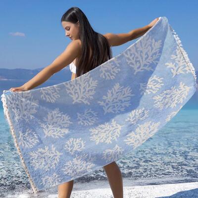 TELO MARE KOR FOUTA 90X180 Tellini S.r.l. Ingrosso Abbigliamento
