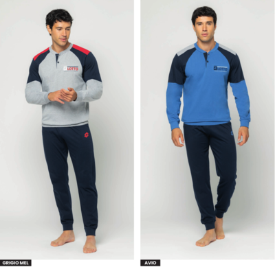 PIGIAMA CONFORMATO UOMO M/L LP1176C Tellini S.r.l. Ingrosso Abbigliamento