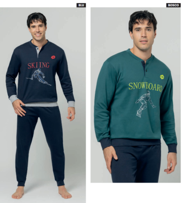 PIGIAMA UOMO M/L LP2132 Tellini S.r.l. Wholesale Clothing