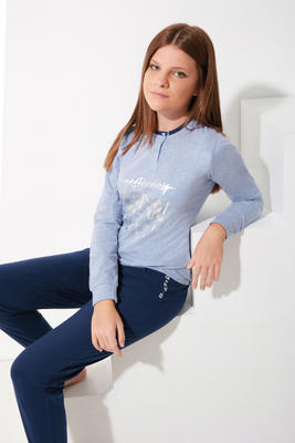 DÍVČÍ PYŽAMÁ S/L LP7029 Tellini S.R.L. Velkoobchodní oblečení