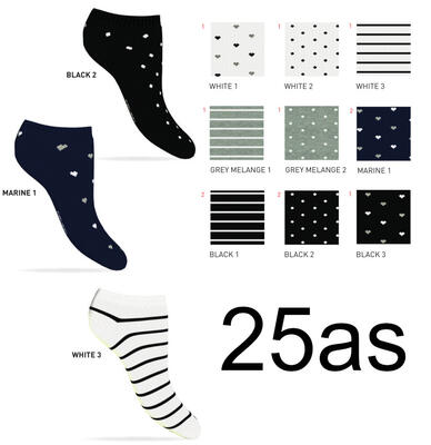 CALZINO CORTO DONNA LUX SNEAKERS Tellini S.R.L. Veleprodajna odjeća