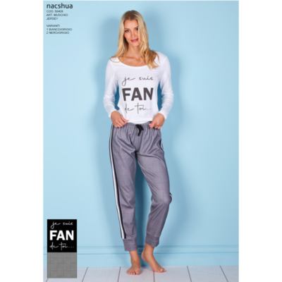 PIGIAMA SERAFINO DONNA M/L MUSCHIO Tellini S.r.l. Ingrosso Abbigliamento