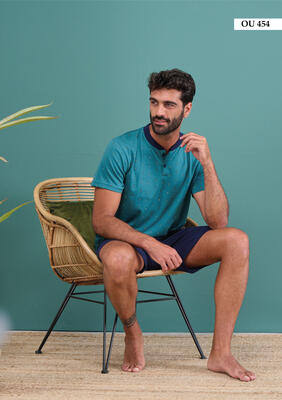 PIGIAMA UOMO M/M OU454 Ingrosso Pigiami uomo Tellini S.r.l.