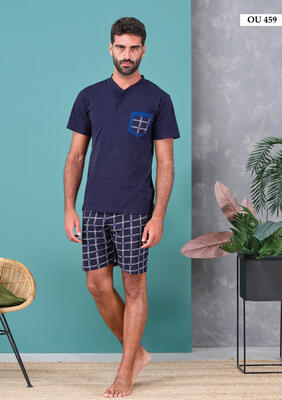 PIGIAMA UOMO M/M OU459 Ingrosso Pigiami uomo Tellini S.r.l.