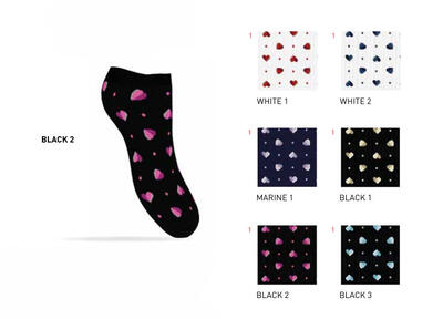 CALZINO SALVAPIEDE DONNA OV03 Tellini S.r.l. Ingrosso Abbigliamento