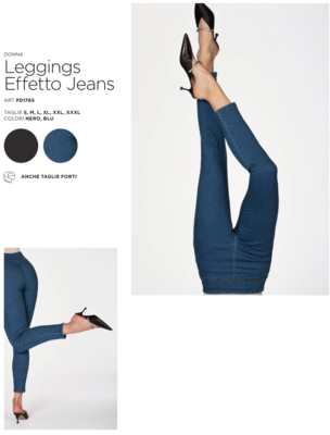LEGGINGS DONNA PD1765 Tellini S.r.l. Ingrosso Abbigliamento