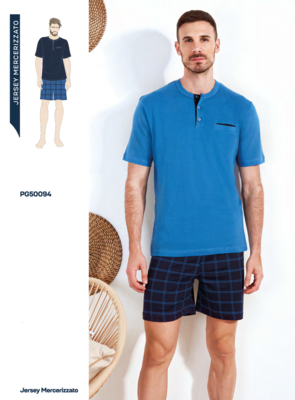 PIGIAMA SERAFINO UOMO M/M PG50094 Tellini S.R.L. Velkoobchodní oblečení