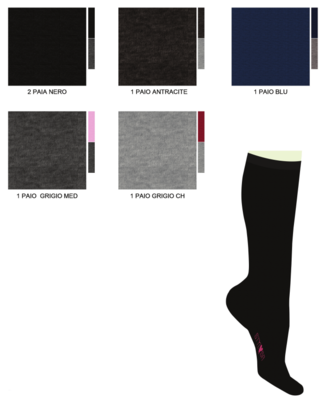 WOMEN'S SHORT SOCKS W051 Tellini S.r.l. Wholesale Clothing