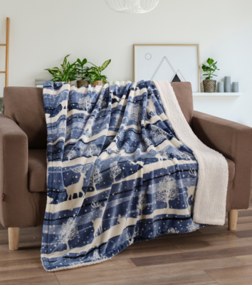 1P SNOW BLANKET 160X210 Tellini S.r.l. Wholesale Clothing