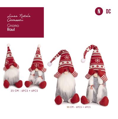 RAUL GNOME DECORATION 55CM Tellini S.r.l. Wholesale Clothing