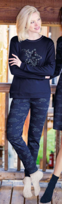 PIGIAMA DONNA M/L SM12 Tellini S.R.L. Velkoobchodní oblečení