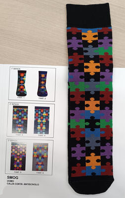 ABS SMOG MEN'S SOCK Tellini S.r.l. Wholesale Clothing