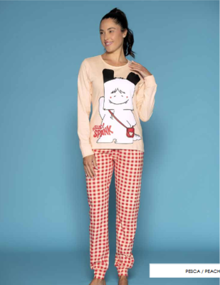 PIGIAMA DONNA M/L SPD2647 Ingrosso Pigiami donna Tellini S.r.l.