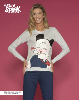 PIGIAMA DONNA M/L SPD2647 Tellini S.R.L. Velkoobchodní oblečení