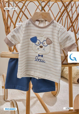 NEWBORN OUTFIT U7621 Tellini S.r.l. Wholesale Clothing
