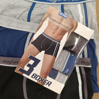 TRIS MEN'S BOXER UB2150 Tellini S.r.l. Wholesale Clothing