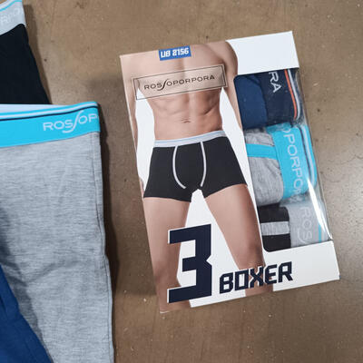 TRIS MEN'S BOXER UB2156 Tellini S.r.l. Wholesale Clothing