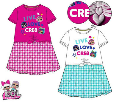 DÍVČÍ ŠATY M/M UE1139 Tellini S.R.L. Velkoobchodní oblečení