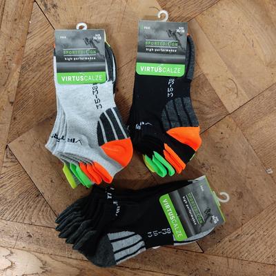 TRIS CALZINO FANTASMINO UX V812 Ingrosso Intimo Tellini S.r.l.