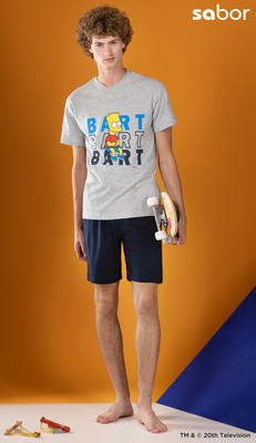 BOY'S PAJAMA M/M SIMG7821C Tellini S.r.l. Wholesale Clothing