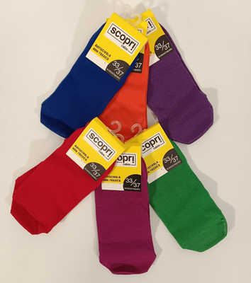 UNISEX KRÁTKÉ PROTISKLUZOVÉ PONOŽKY VYSOKÉ Tellini S.R.L. Velkoobchodní oblečení