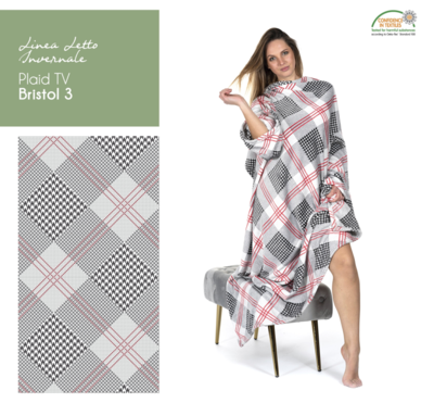 PLAID TV BRISTOL3 Ingrosso Coperte Tellini S.r.l.