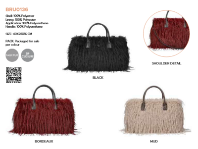 WOMEN'S BAG BRU0136 Tellini S.r.l. Wholesale Clothing