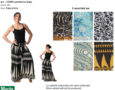 WOMEN'S COMO TROUSERS Tellini S.r.l. Wholesale Clothing