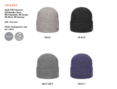 WOMEN'S CAP CP4297 Tellini S.r.l. Wholesale Clothing