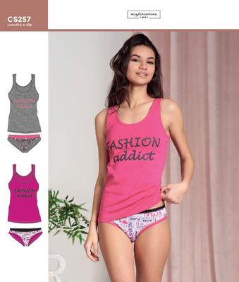 GIRL'S UNDERWEAR SET CS257 Tellini S.r.l. Wholesale Clothing