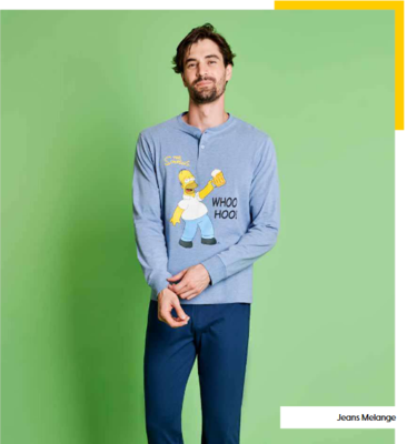 PIGIAMA UOMO M/L DYZ6728 Tellini S.r.l. Wholesale Clothing