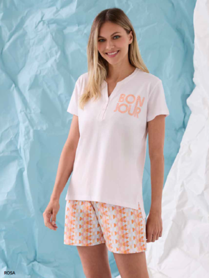 WOMEN'S PAJAMAS M/S EP5330 Tellini S.r.l. Wholesale Clothing