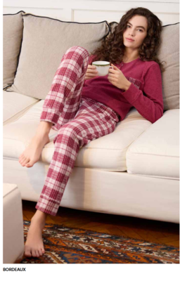 WOMEN'S PAJAMAS M/L EP6246 Tellini S.r.l. Wholesale Clothing