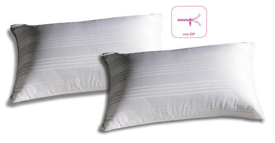 PAIR OF HOSPITAL PILLOWCASE C/ZIP 050034 Tellini S.r.l. Wholesale Clothing