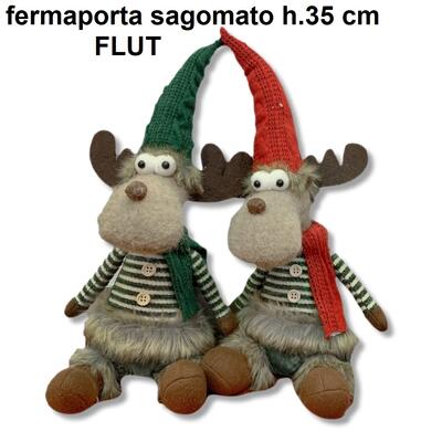CHRISTMAS DOORSTOP FLUT H35 Tellini S.r.l. Wholesale Clothing