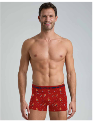 BOXER NATALE UOMO GB1336 Tellini S.R.L. Veleprodajna odjeća