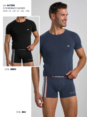 COMPLETO INTIMO UOMO GC1325 Tellini S.r.l. Wholesale Clothing