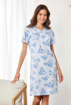 WOMEN'S NIGHTGOWN M/S GP5147 Tellini S.r.l. Wholesale Clothing