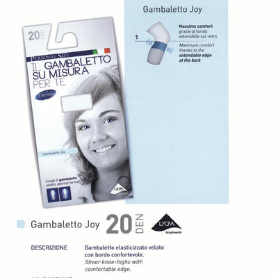 GAMBALETTO DONNA JOY 20 Ingrosso Intimo Tellini S.r.l.