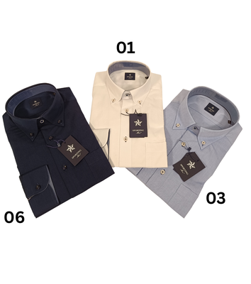 CAMICIA UOMO M/L LAGO070E Tellini S.R.L. Velkoobchodní oblečení