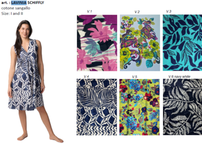 LAVINIA WOMEN'S DRESS S/L Tellini S.r.l. Wholesale Clothing