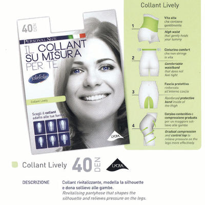 LIVELY WOMEN'S TIGHTS 40 Tellini S.r.l. Wholesale Clothing