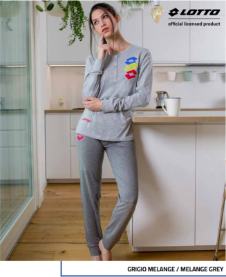 DÁMSKÉ PYŽAMÁ S/L LP5135 Tellini S.R.L. Velkoobchodní oblečení