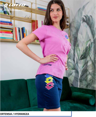 DÁMSKÉ S/M PYŽAMÁ LP5144 Tellini S.R.L. Velkoobchodní oblečení